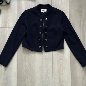 Jack by BB Dakota Women's Navy Military Jacket